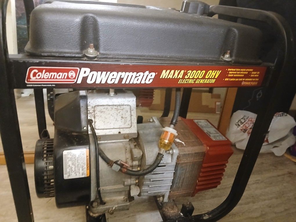 Coleman Maxa 3000 OHV Electric Generator