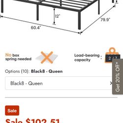 Queen Bed Frame 