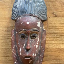 African Face Mask Hand Carving L:15