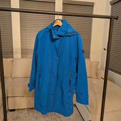 DKNY Jacket - WOMANS BLUE / Large
