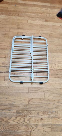 White Metal Baby Dog Gate