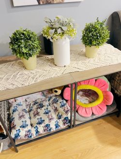 Dog Crate Furniture Console Table
