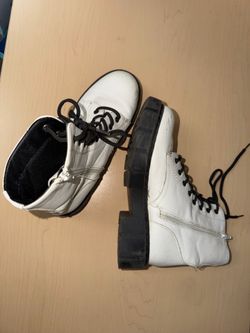 White boots