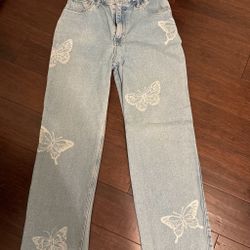 Hollister butterfly jeans size 5R