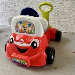 Baby Learning Toy, Walk Bounce & Ride Walker & Ride-On for Infants & Toddlers 