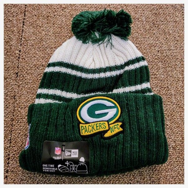 GREEN BAY PACKERS NFL FOOTBALL 🏈 BEANIE HAT.