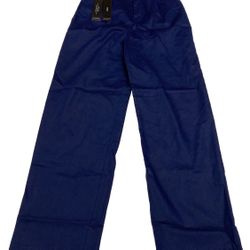 BANANA REPUBLIC WOMEN'S PETITE HIGH-RISE LINEN-COTTON PANT SZ 00 IN SET SAIL