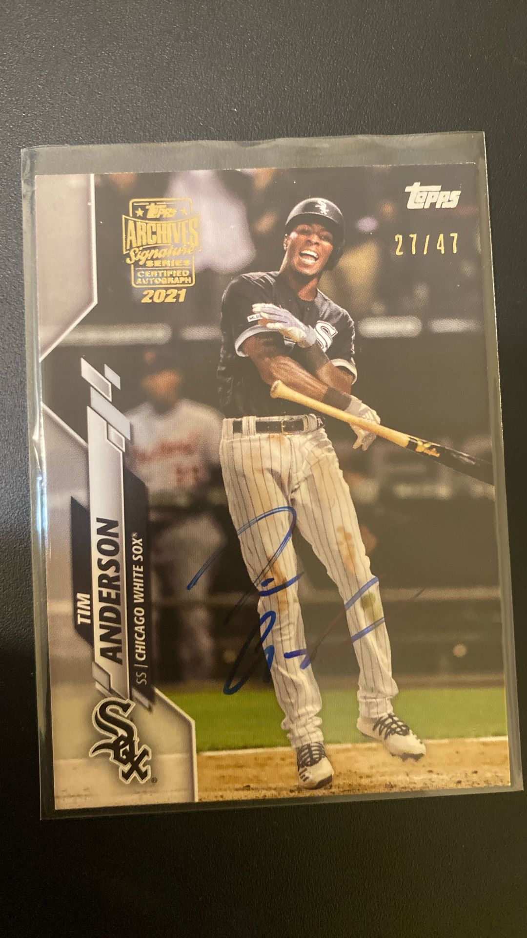 Tim Anderson Topps 2021