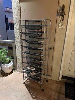 10 tier shoe rack