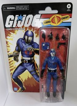 GI Joe Classified Series Cobra Commander 6" Figure Retro 2024 Sealed