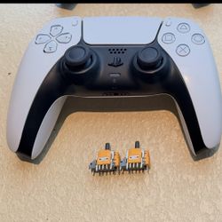 Sony PlayStation 5 controller. Used.  Hall effect joystick upgrade.  