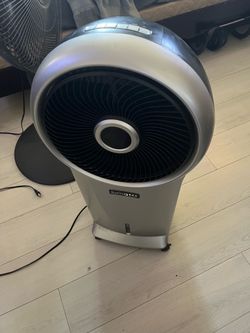 Portable cooler fan