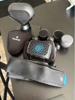 Therabody massage gun plus recoverytherm  cube