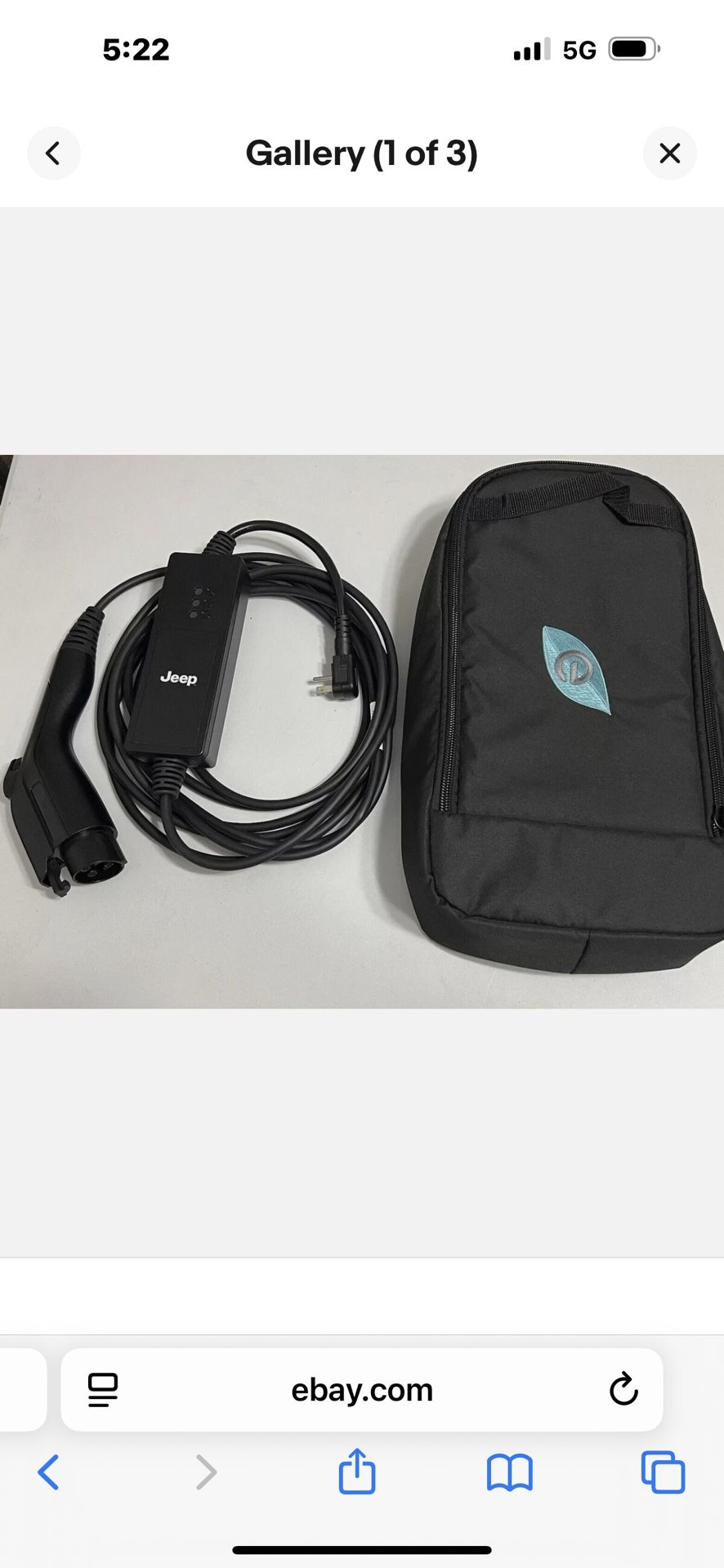 Jeep 4xe Plug In Hybrid Ev Charger 120V