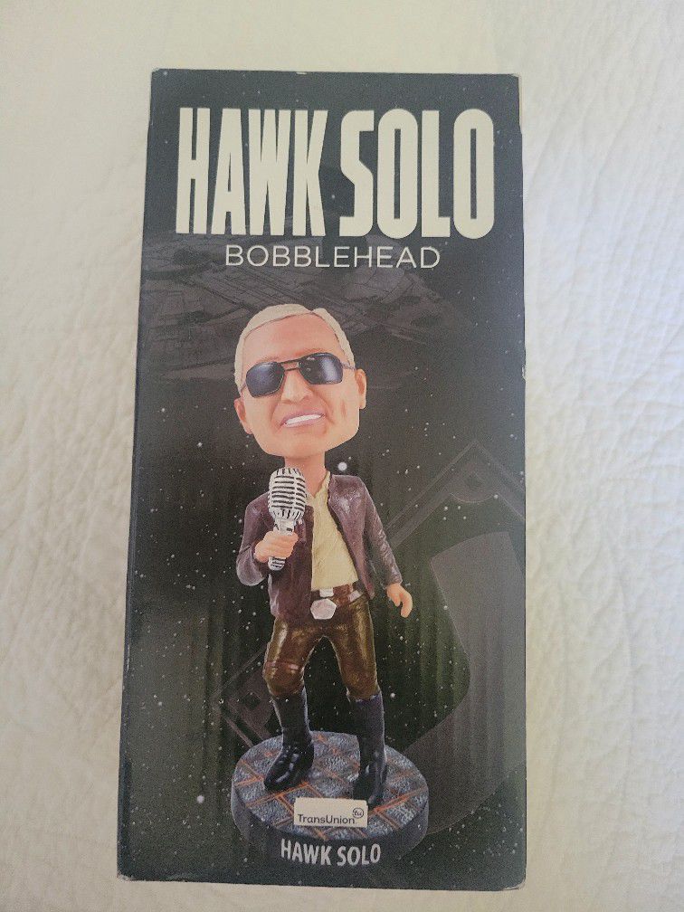 Hawk Solo Star Wars White Sox Bobblehead 
