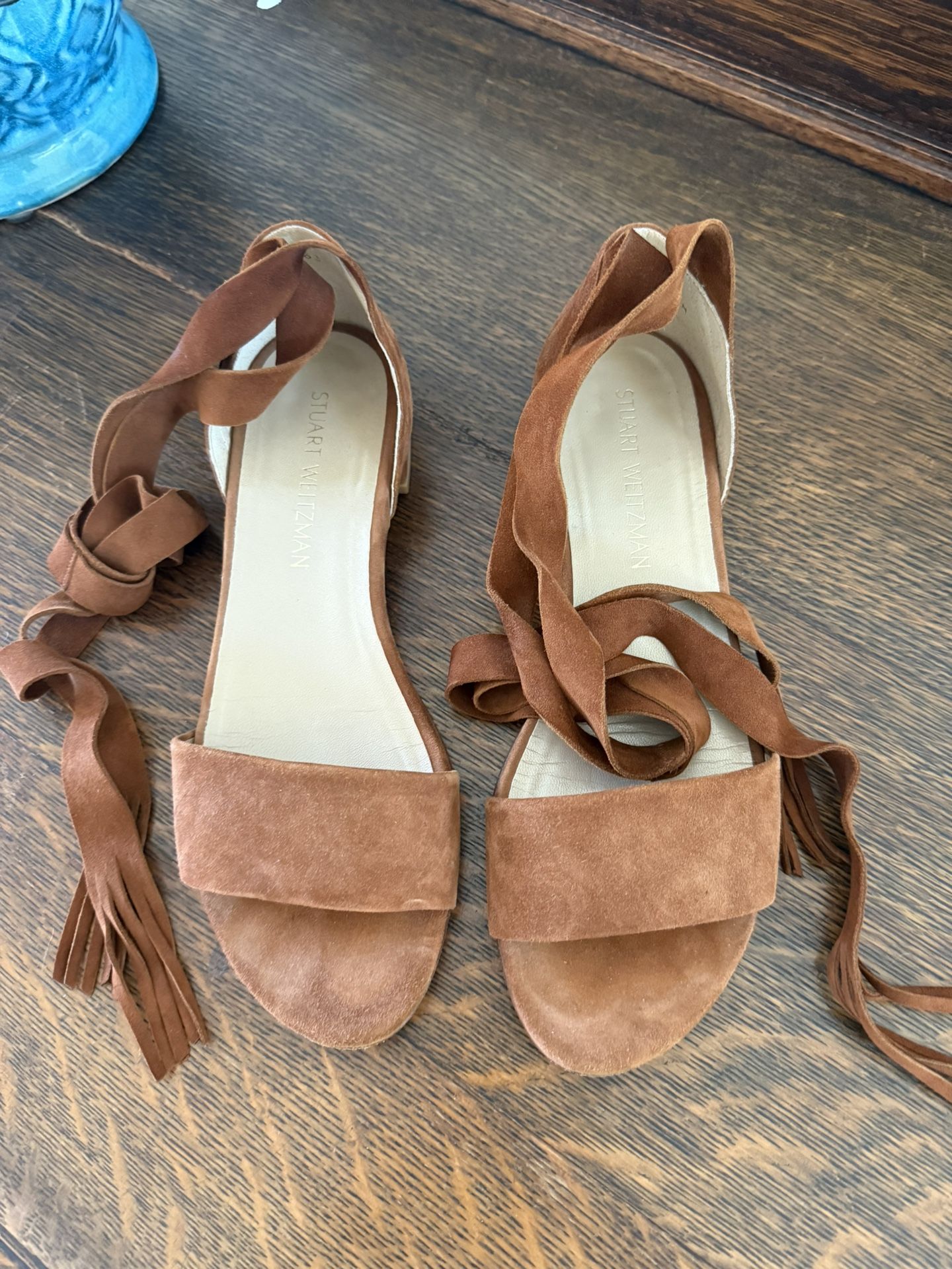 Stuart Weitzman Suede Sandals