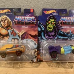 Hot Wheels Masters Of The Universe Skeleton & He-Man 
