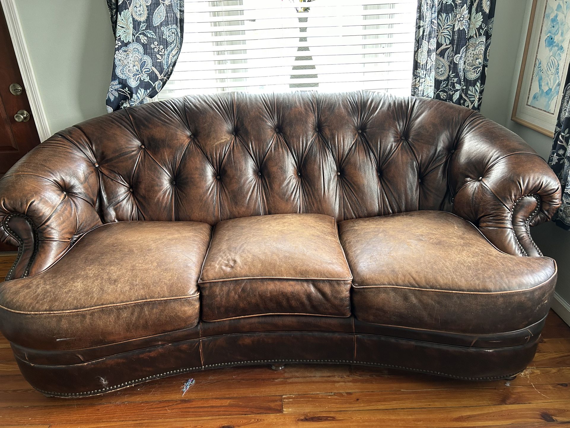 Genuine Leather Sofa 