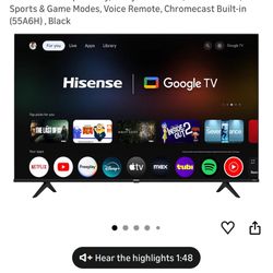 55 Inch Hisense Smart Tv