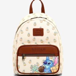 Loungefly Disney Lilo & Stitch Pineapple Mini Backpack  NWT