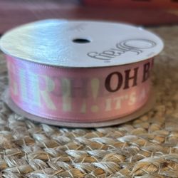 Its a girl ribbon