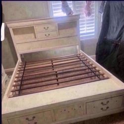 Queen Bed Frame $400