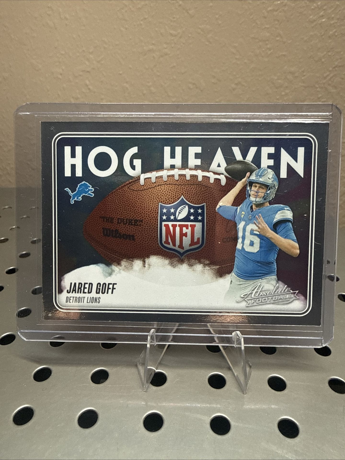 2025 Panini Absolute Jared Goff Hog Heaven #HH-JGF Detroit Lions