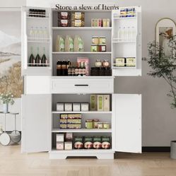 Pantry Storage Cabinet 75”H