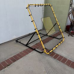 Sports Rebounder Net Baseball Softball Pitchback Field Trainer