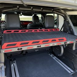 America Adventure Lab M.A.S.S. Cargo Storage Shelf-adjustable Height for Jeep JLU Wrangler 
