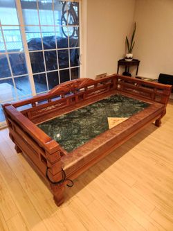 Jade Heated Stone Korean Style Bed Chair