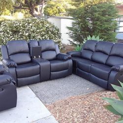 Sofa Reclinable 3pcs 