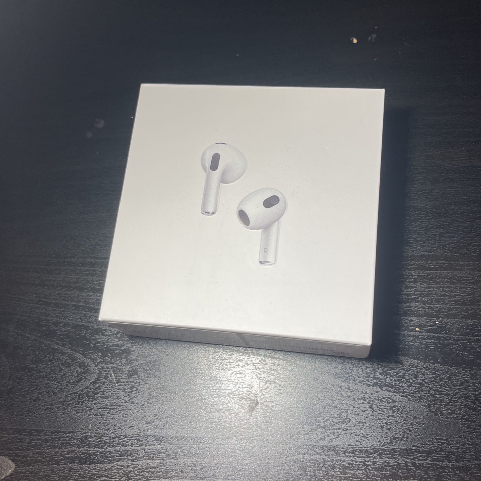 brand new never used airpod gen 3s 