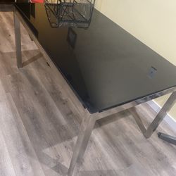 Glass Black Table