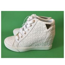 Woman Wedge Sneakers Siz 9:50