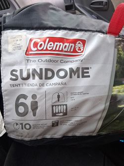Coleman Sundome Tent