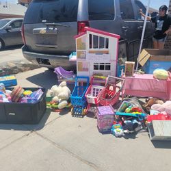 King Bed Frame And Toys