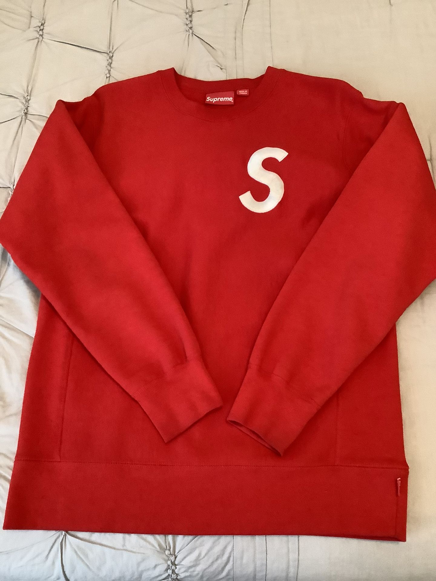 Supreme S Logo Crewneck Size M