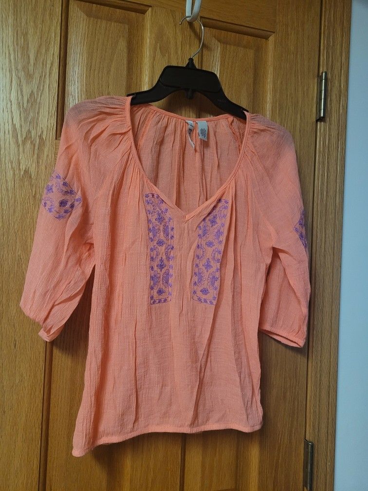 Mudd 3/4 Sleeve Top. Size XS