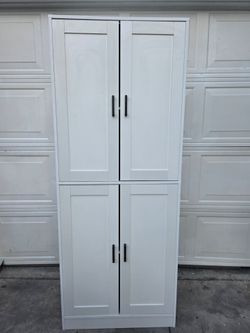 Storage cabinet organizer $150