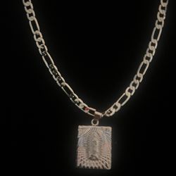 Chain & Pendant – Virgen de Guadalupe