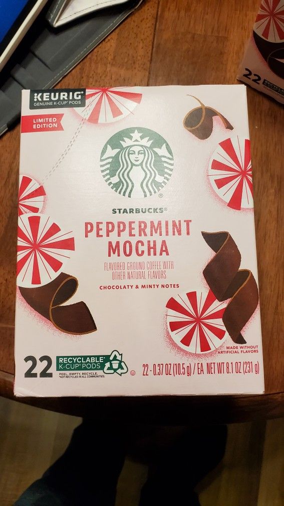 Starbucks Peppermint Mocha 65 K Cups 