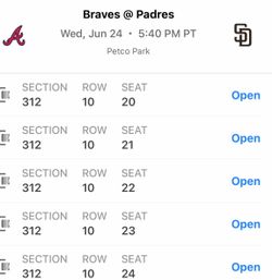 Padres vs Atlanta