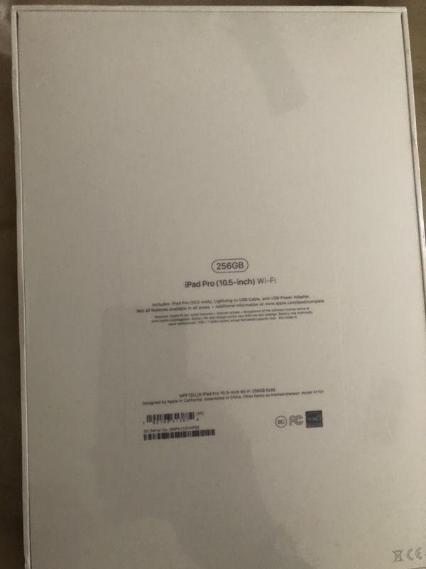 New IPad Pro 10.5