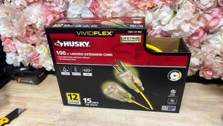 Husky 100ft extension cord