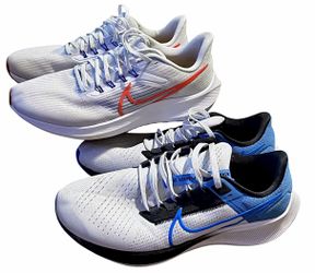 Nike Bundle 2 Pack Men’s Air Zoom Pegasus 38 Blue/39 Grey Running Sneakers 