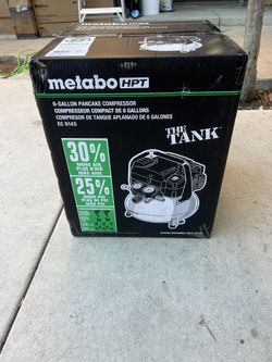 New Metabo Air Compressor 