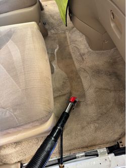 Car interior cleaning