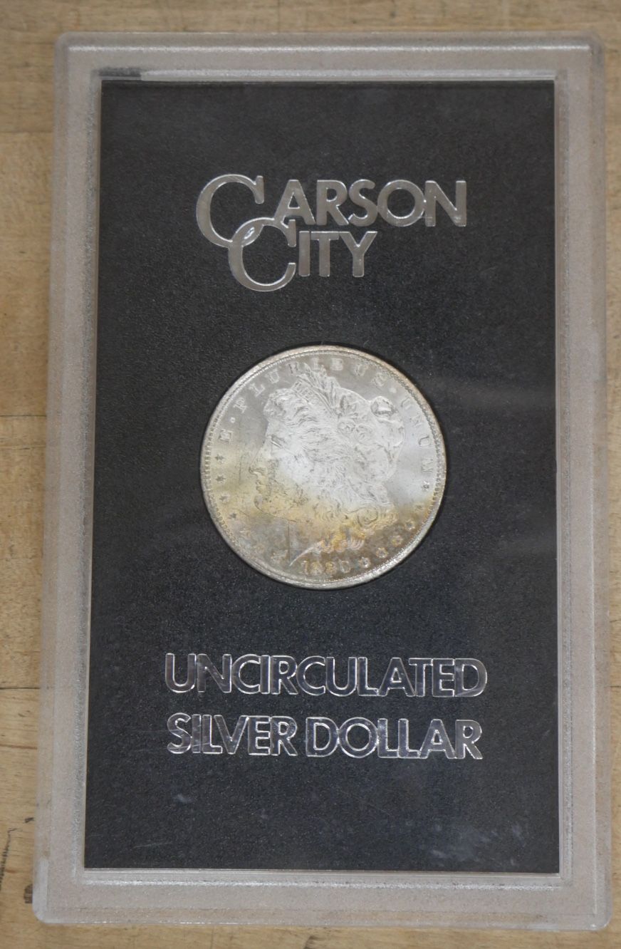 Carson City Uncirculated Silver Dollar 1880