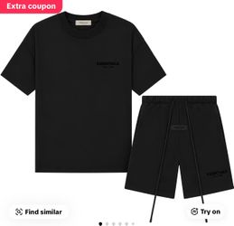 ESSENTIAL T SHIRT AND SHORTS SET